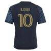 Milan Iloski Philadelphia Union adidas Youth 2026 1776 Kit Replica Jersey - Navy - Detail View