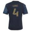Jovan Lukić Philadelphia Union adidas Youth 2026 1776 Kit Replica Jersey - Navy - Detail View