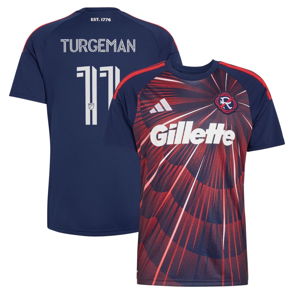 Dor Turgeman New England Revolution adidas  2026 Independence Day Replica Jersey