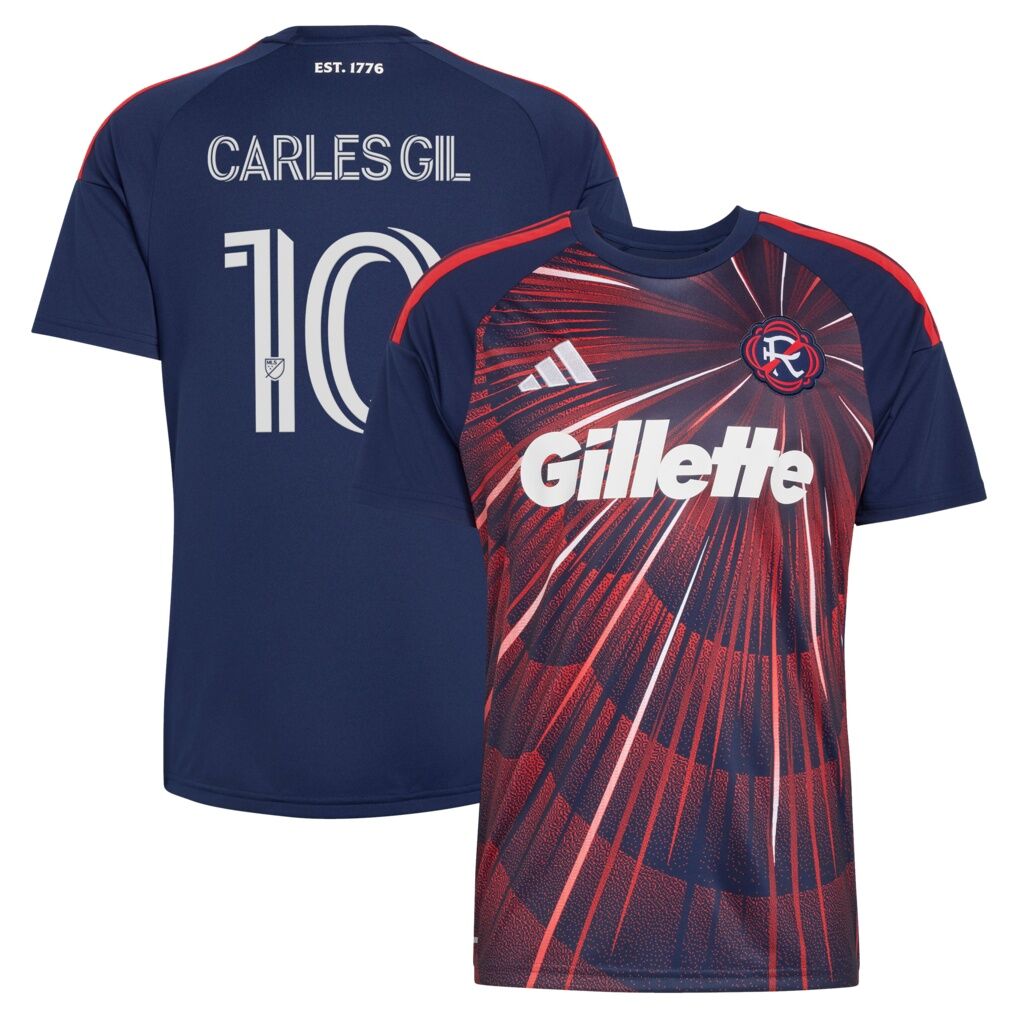 Carles Gil New England Revolution adidas  2026 Independence Day Replica Jersey