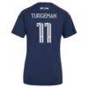 Dor Turgeman New England Revolution adidas Women's 2026 Independence Day Replica Jersey - Blue - Detail View