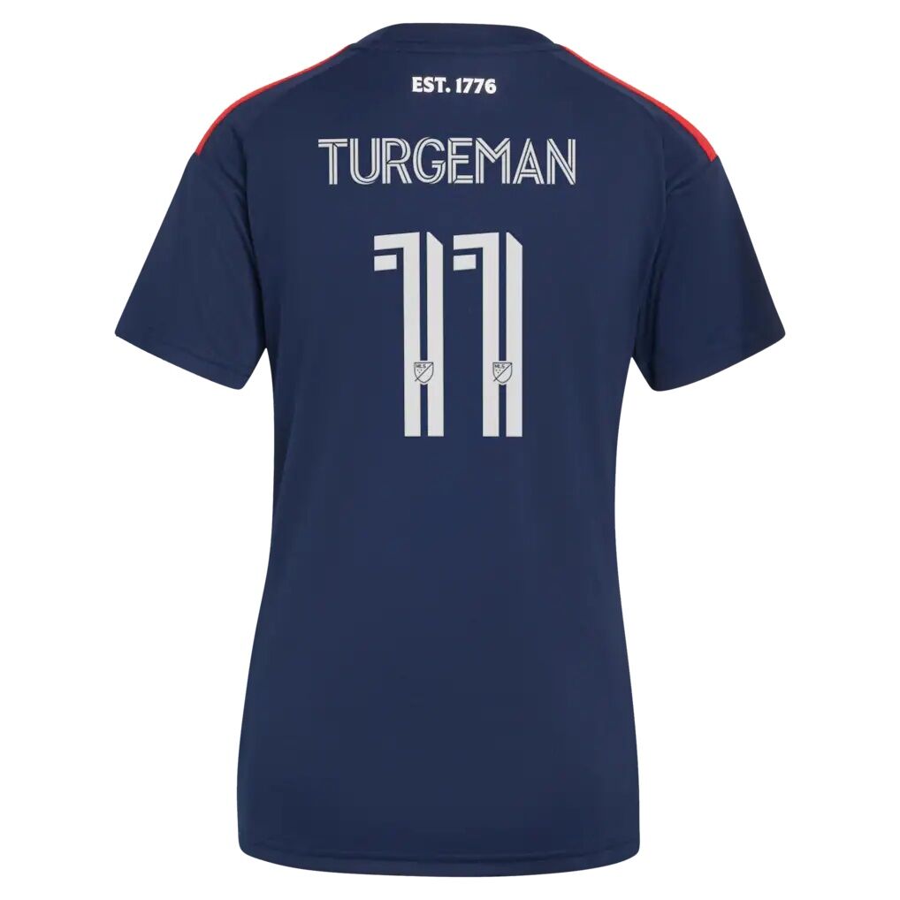 Dor Turgeman New England Revolution adidas Women's  2026 Independence Day Replica Jersey