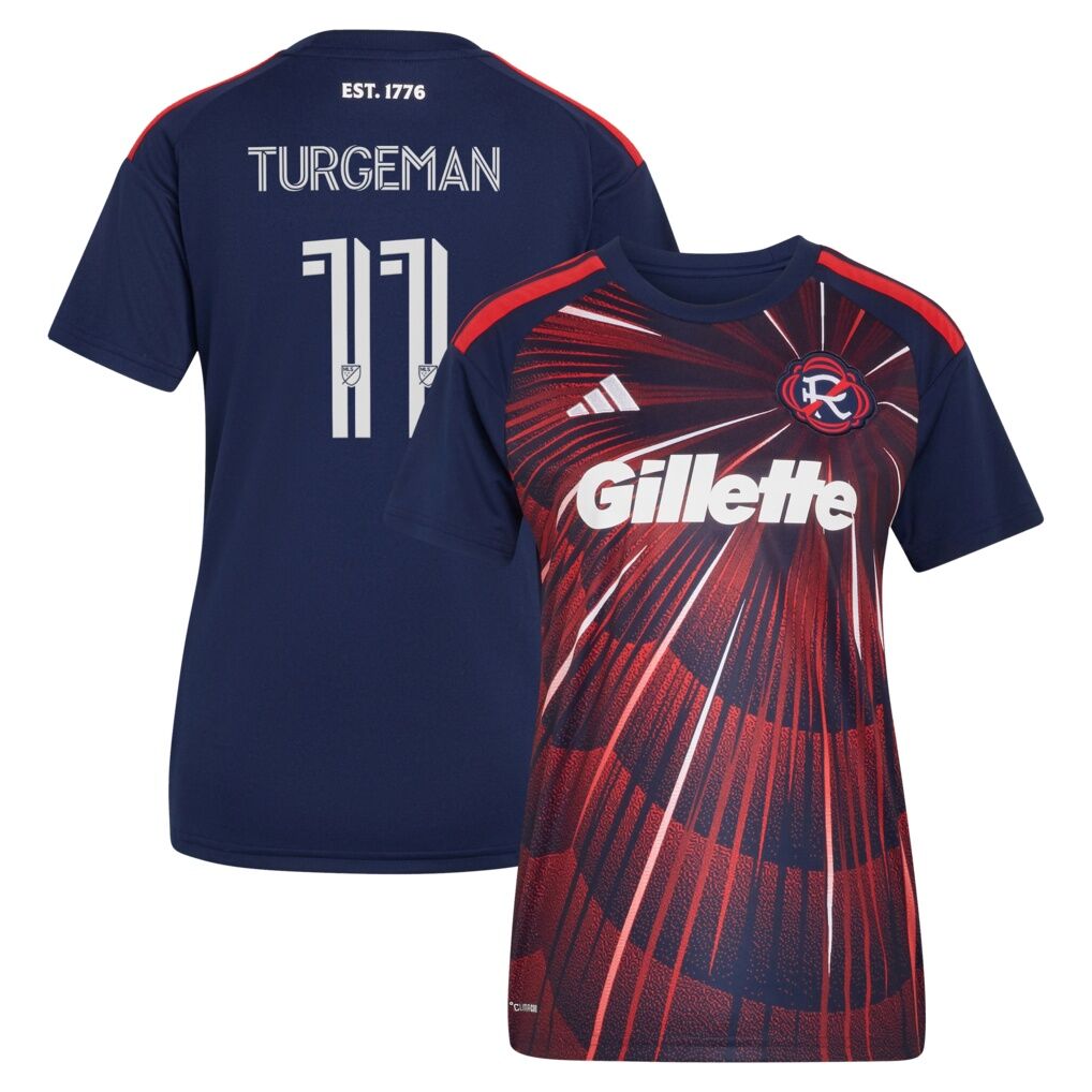 Dor Turgeman New England Revolution adidas Women's  2026 Independence Day Replica Jersey