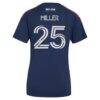 Peyton Miller New England Revolution adidas Women's 2026 Independence Day Replica Jersey - Blue - Detail View