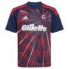 Leonardo Campana New England Revolution adidas Youth 2026 Independence Day Replica Jersey - Blue - Side View