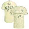 Kristoffer Velde Portland Timbers adidas 2026 Civic Stadium Kit On-Field Authentic Patch Jersey - Yellow - Front View