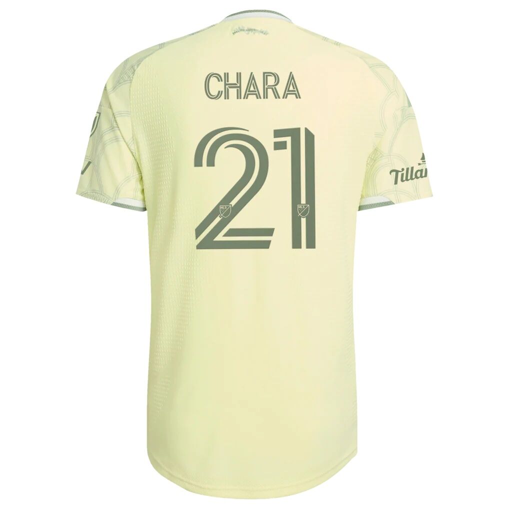 Diego Chara Portland Timbers adidas 2026 Civic Stadium Kit On-Field Authentic Patch Jersey