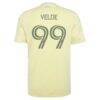 Kristoffer Velde Portland Timbers adidas 2026 Civic Stadium Kit Replica Jersey - Yellow - Detail View