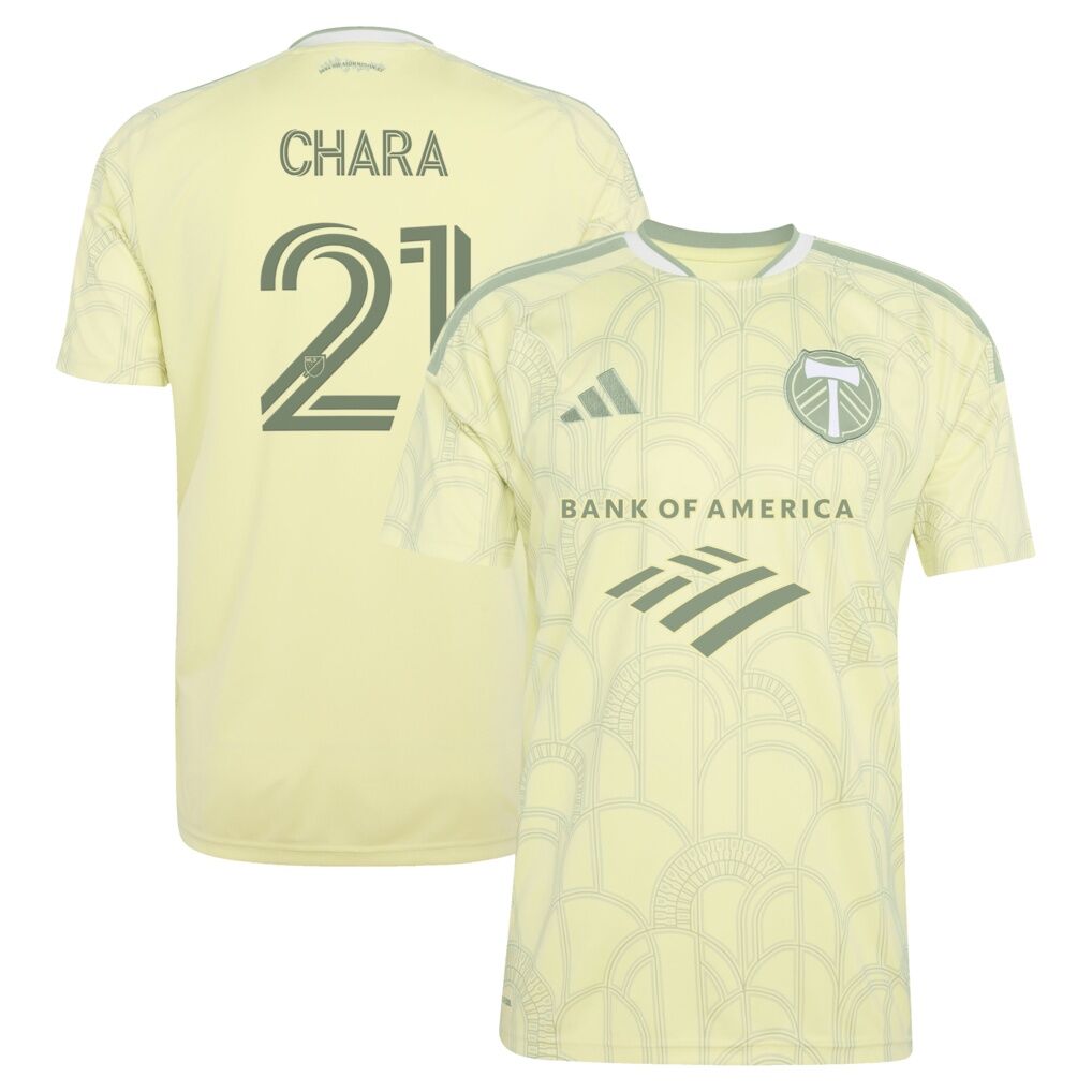 Diego Chara Portland Timbers adidas 2026 Civic Stadium Kit Replica Jersey