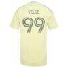 Kristoffer Velde Portland Timbers adidas Women's 2026 Civic Stadium Kit Replica Jersey - Yellow - Detail View