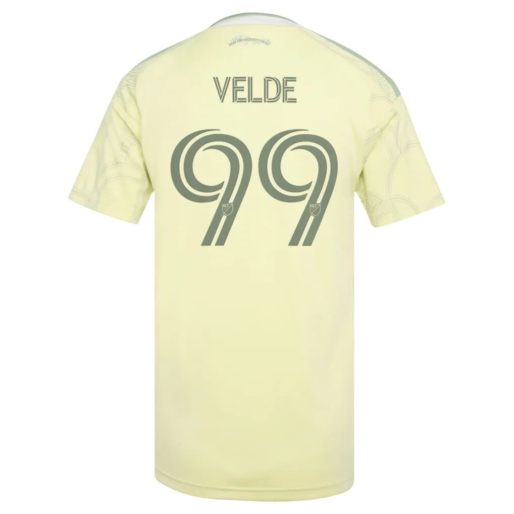 Kristoffer Velde Portland Timbers adidas Women's 2026 Civic Stadium Kit Replica Jersey