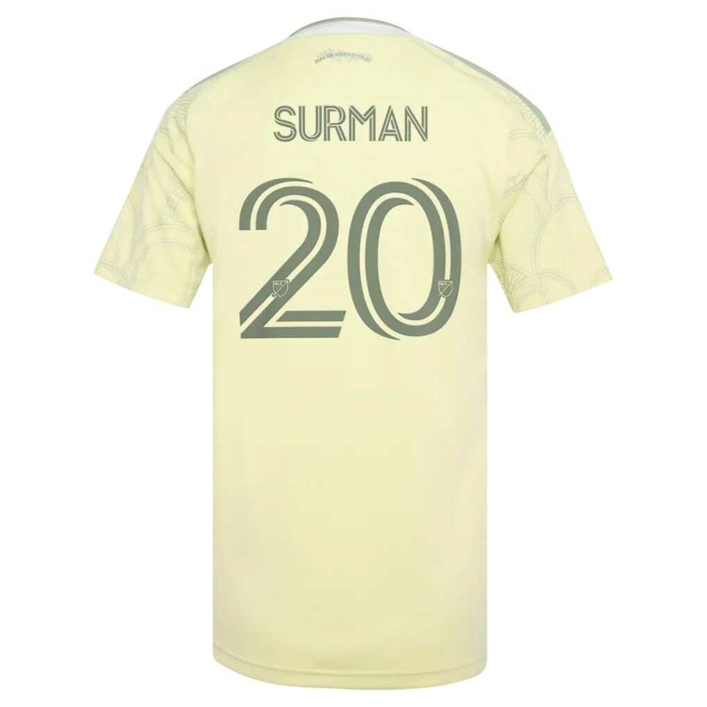 Finn Surman Portland Timbers adidas Women's 2026 Civic Stadium Kit Replica Jersey