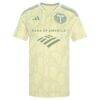 Diego Chara Portland Timbers adidas Women's 2026 Civic Stadium Kit Replica Jersey - Yellow - Side View