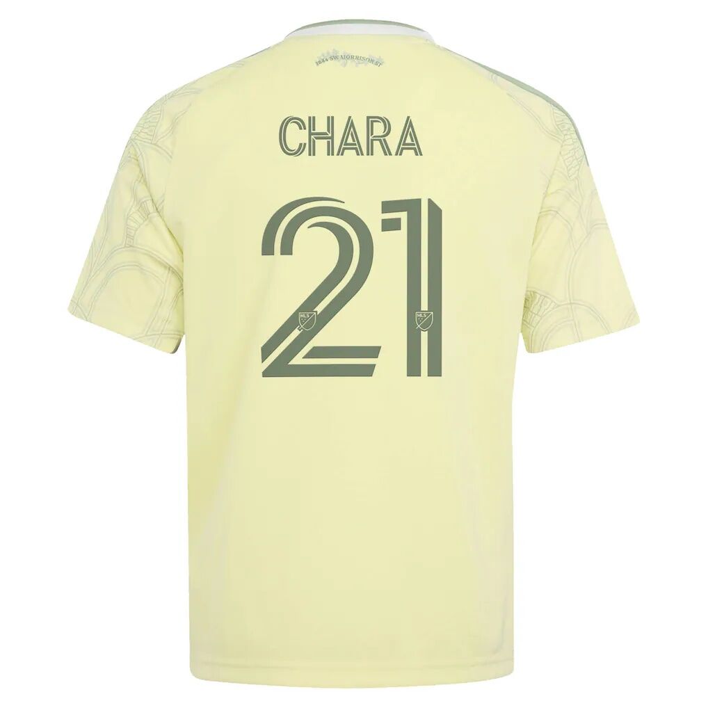 Diego Chara Portland Timbers adidas Youth 2026 Civic Stadium Kit Replica Jersey
