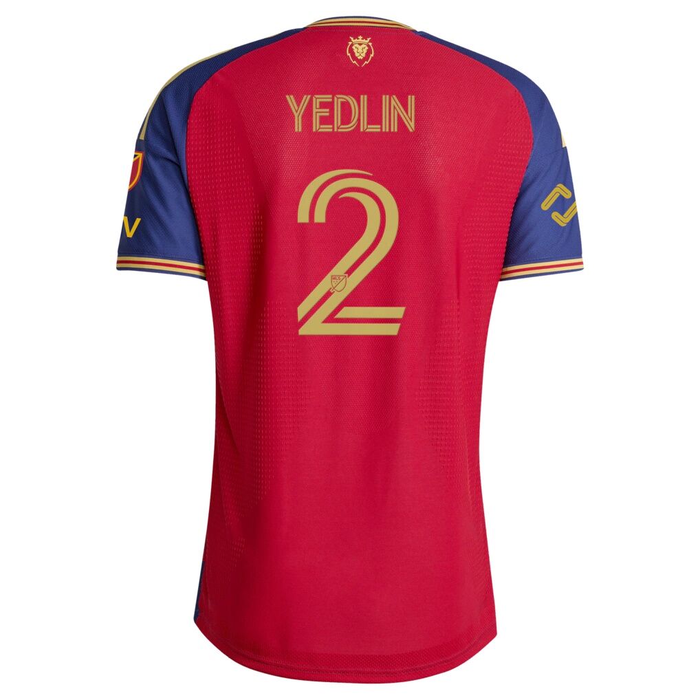 DeAndre Yedlin Real Salt Lake adidas 2026 The Switchback On-Field Authentic Patch Jersey