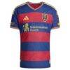 DeAndre Yedlin Real Salt Lake adidas 2026 The Switchback On-Field Authentic Patch Jersey - Red - Side View