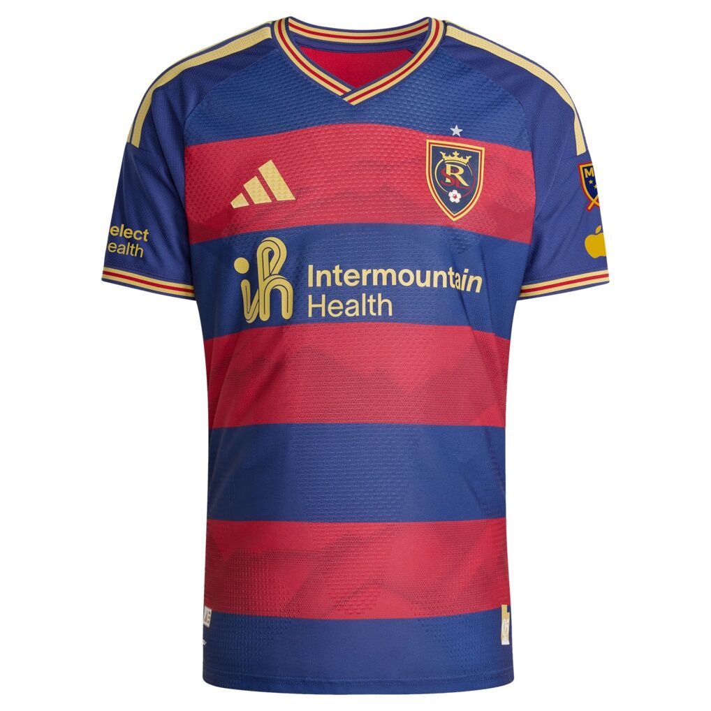 DeAndre Yedlin Real Salt Lake adidas 2026 The Switchback On-Field Authentic Patch Jersey