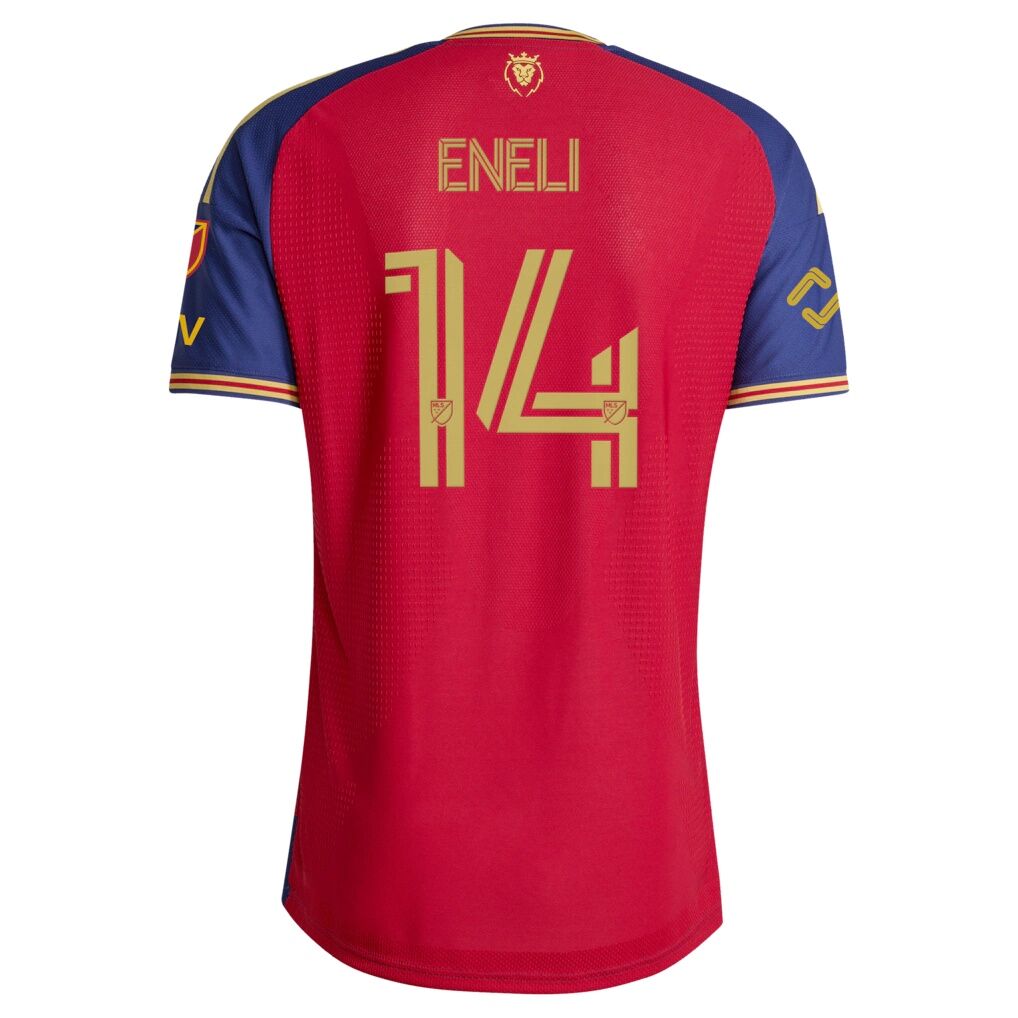 Emeka Eneli Real Salt Lake adidas 2026 The Switchback On-Field Authentic Patch Jersey