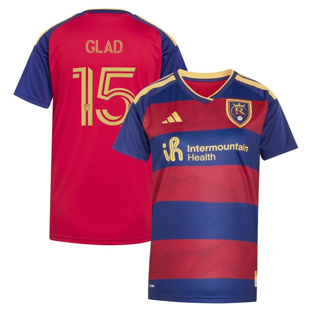 Justen Glad Real Salt Lake adidas Women's 2026 The Switchback On-Field Authentic Player Jersey