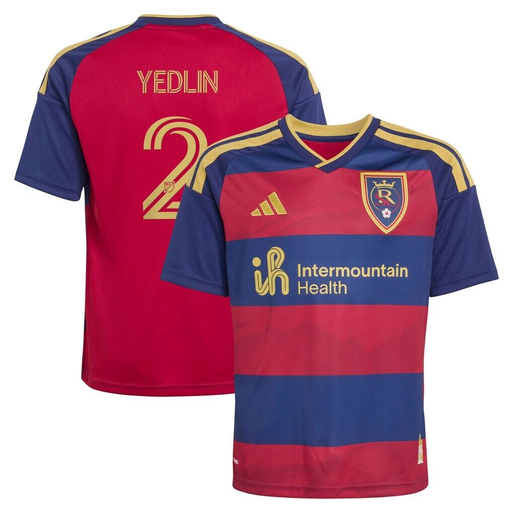 DeAndre Yedlin Real Salt Lake adidas Youth 2026 The Switchback Replica Jersey