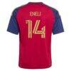 Emeka Eneli Real Salt Lake adidas Youth 2026 The Switchback Replica Jersey - Red - Detail View