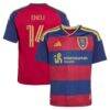 Emeka Eneli Real Salt Lake adidas Youth 2026 The Switchback Replica Jersey - Red - Front View