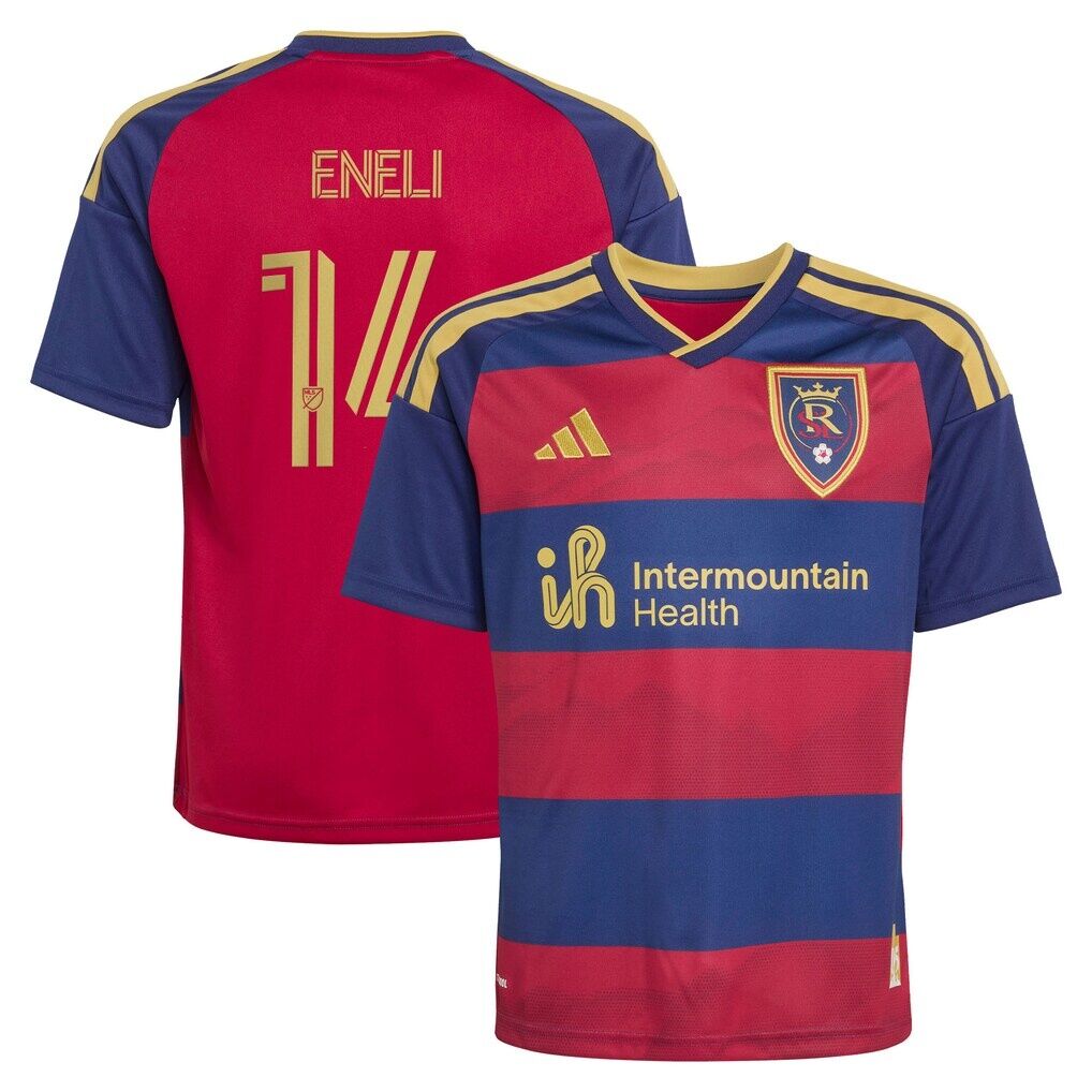 Emeka Eneli Real Salt Lake adidas Youth 2026 The Switchback Replica Jersey