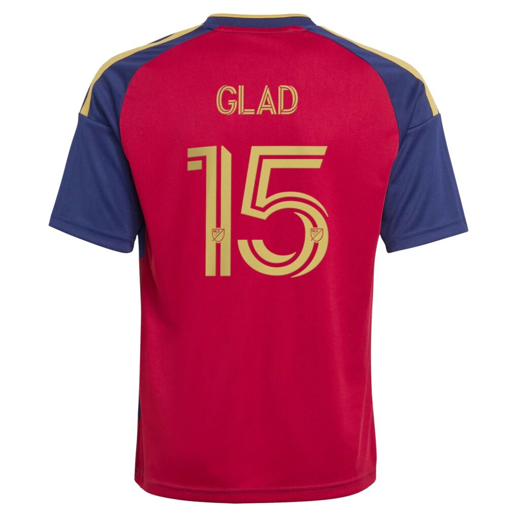 Justen Glad Real Salt Lake adidas Youth 2026 The Switchback Replica Jersey