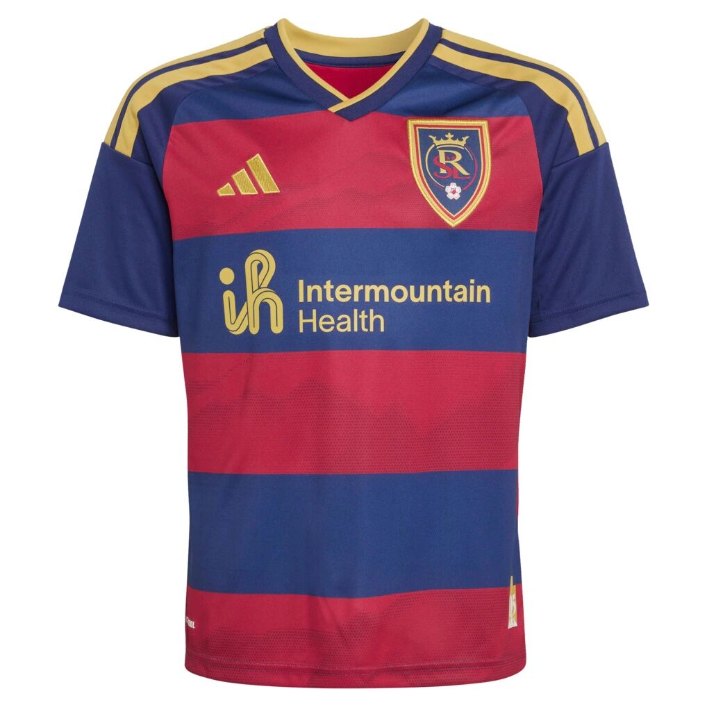 Justen Glad Real Salt Lake adidas Youth 2026 The Switchback Replica Jersey