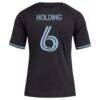Rob Holding Colorado Rapids adidas Youth 2026 Colorful Colorado Replica Jersey - Black - Detail View