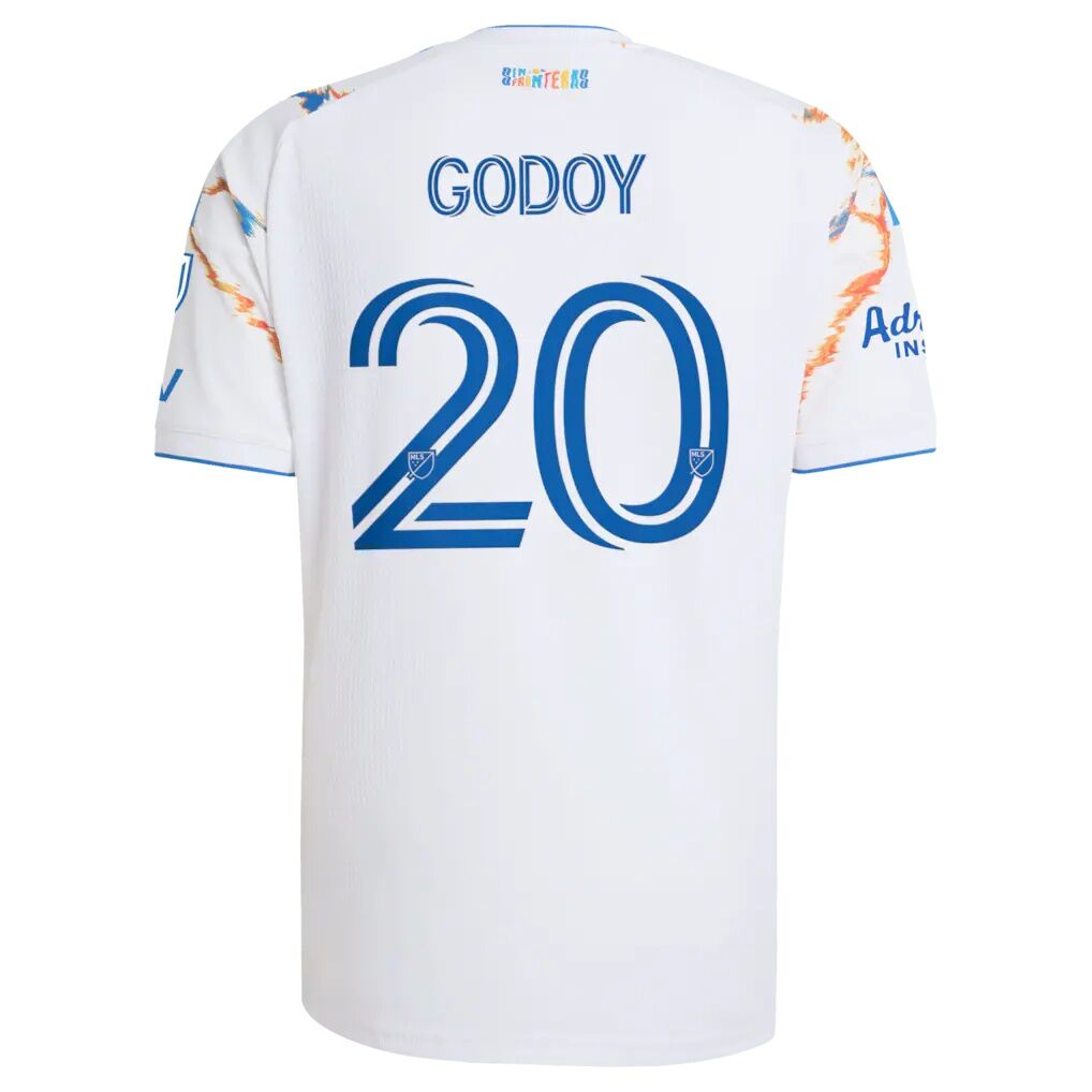 Anibal Godoy San Diego FC adidas  2026 Unprecedented Unity Kit On-Field Authentic Patch Jersey