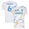 Jeppe Tverskov San Diego FC adidas 2026 Unprecedented Unity Kit Replica Jersey - White - Front View