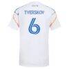 Jeppe Tverskov San Diego FC adidas Women's 2026 Celebration of Unprecedented Unity Kit Replica Jersey - White - Detail View