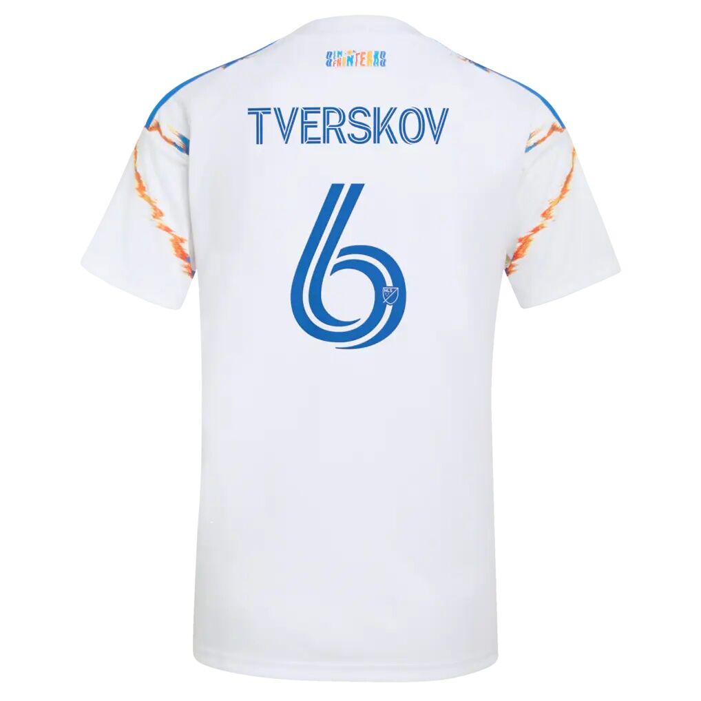 Jeppe Tverskov San Diego FC adidas Women's 2026 Celebration of Unprecedented Unity Kit Replica Jersey