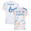 Jeppe Tverskov San Diego FC adidas Women's 2026 Celebration of Unprecedented Unity Kit Replica Jersey - White - Front View