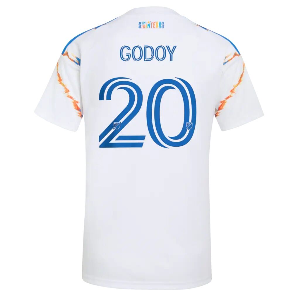 Anibal Godoy San Diego FC adidas Women's 2026 Celebration of Unprecedented Unity Kit Replica Jersey