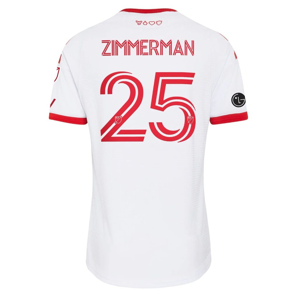 Walker Zimmerman Toronto FC adidas  2026 Winter Kit On-Field Authentic Patch Jersey