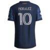 Maximiliano Moralez New York City FC adidas 2026 The All Nations Kit On-Field Authentic Patch Jersey - Blue - Detail View