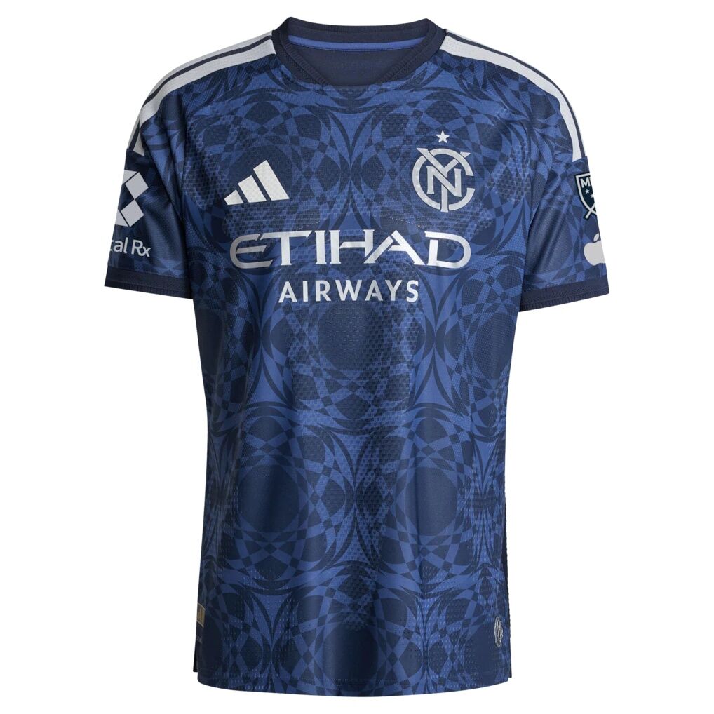 Tayvon Gray New York City FC adidas 2026 The All Nations Kit On-Field Authentic Patch Jersey