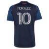 Maximiliano Moralez New York City FC adidas 2026 The All Nations Kit Replica Jersey - Blue - Detail View