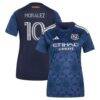 Maximiliano Moralez New York City FC adidas Women's 2026 The All Nations Kit Replica Jersey - Blue - Front View