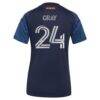 Tayvon Gray New York City FC adidas Women's 2026 The All Nations Kit Replica Jersey - Blue - Detail View