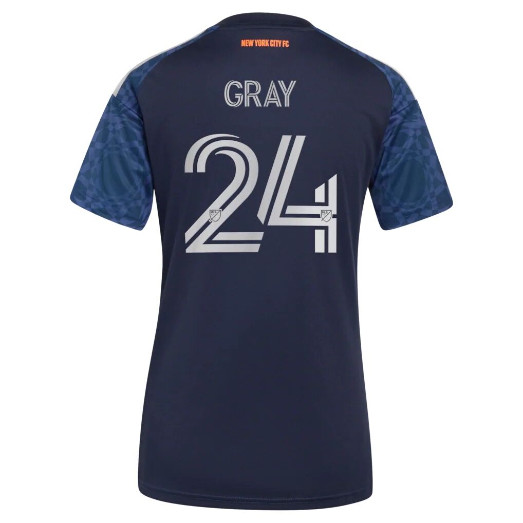 Tayvon Gray New York City FC adidas Women's 2026 The All Nations Kit Replica Jersey