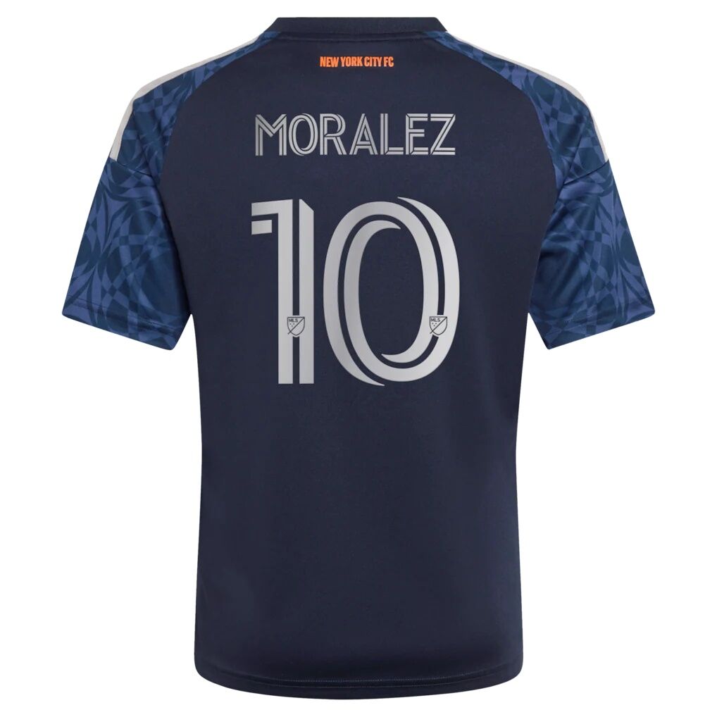 Maximiliano Moralez New York City FC adidas Youth 2026 The All Nations Kit Replica Jersey