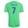 Cristian Roldan Seattle Sounders FC adidas 2026 The Evergreen State Kit Replica Jersey - - Detail View