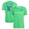 Pedro de la Vega Seattle Sounders FC adidas 2026 The Evergreen State Kit Replica Jersey - - Front View
