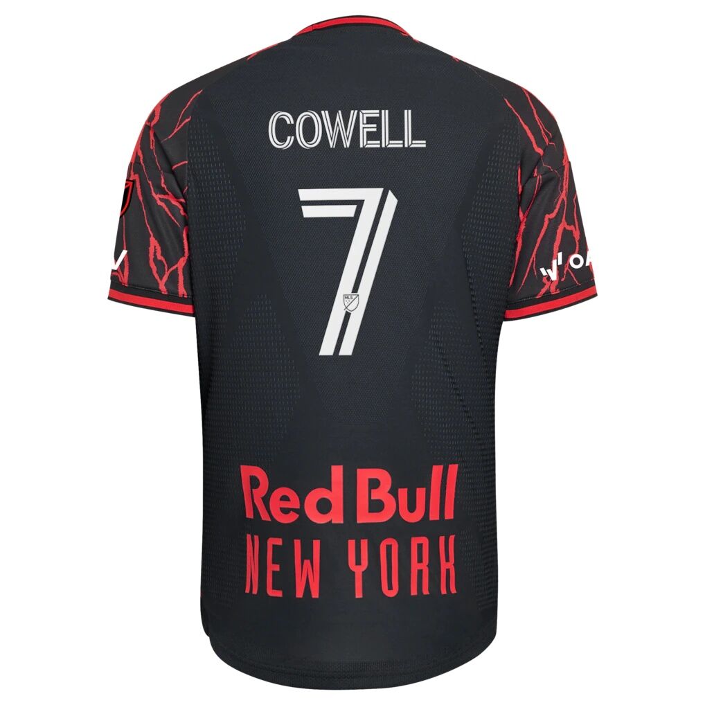 Cade Cowell New York Red Bulls adidas 2026 The Rooted Kit On-Field Authentic Patch Jersey