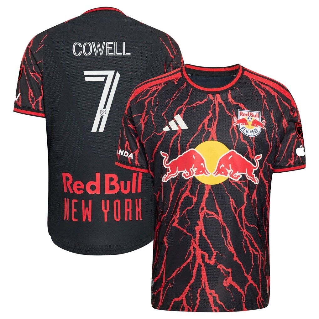 Cade Cowell New York Red Bulls adidas 2026 The Rooted Kit On-Field Authentic Patch Jersey
