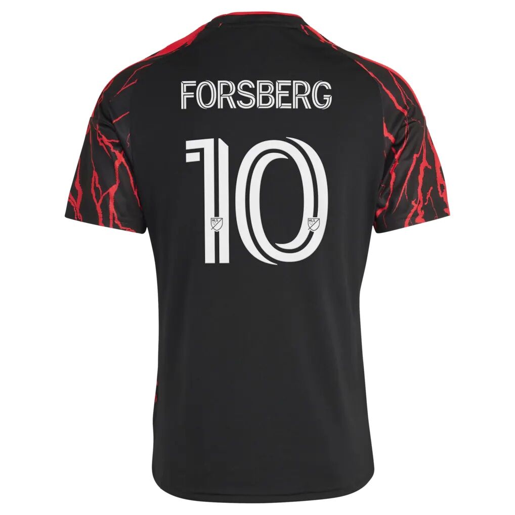 Emil Forsberg New York Red Bulls adidas 2026 The Rooted Kit Replica Jersey