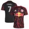 Cade Cowell New York Red Bulls adidas 2026 The Rooted Kit Replica Jersey - Black - Front View